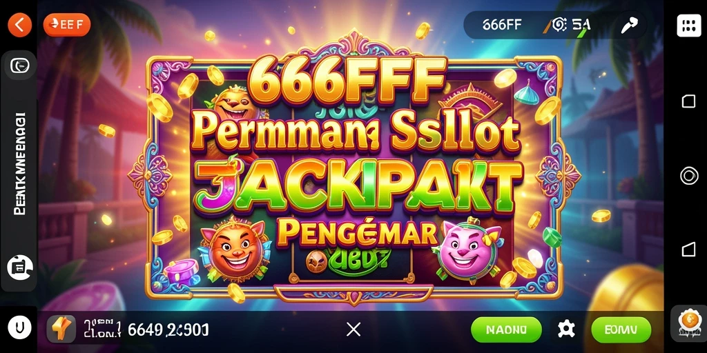 Screenshot dari gameplay 666FF yang menampilkan keseruan Slot.