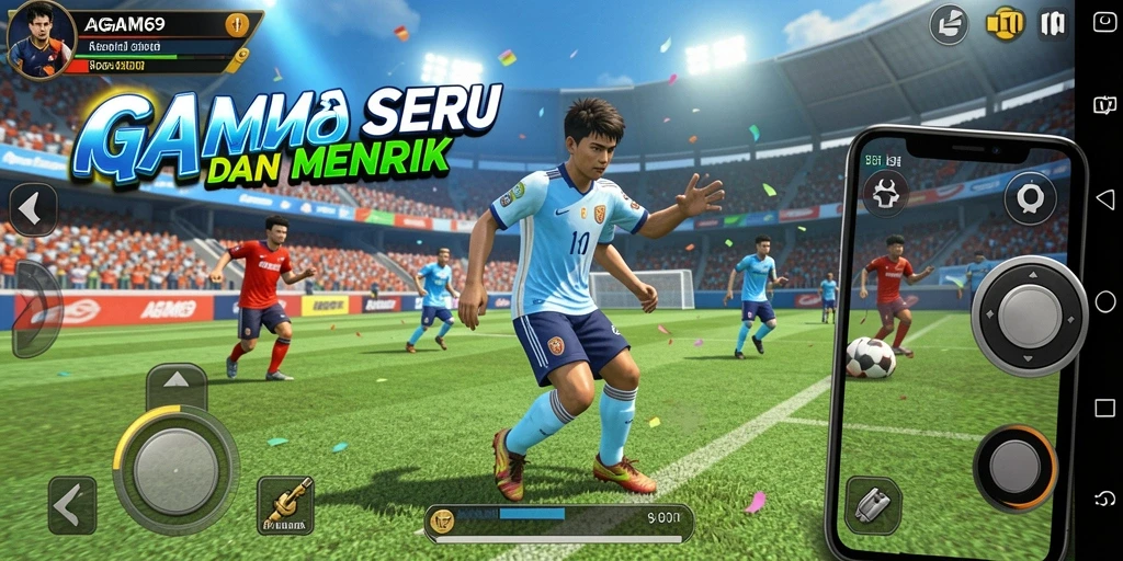 Tampilan menarik dari gameplay AGAM69 yang penuh aksi olahraga.