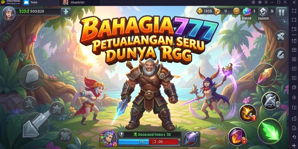 Tampilan gameplay BAHAGIA777 yang mengasyikkan dan penuh aksi.