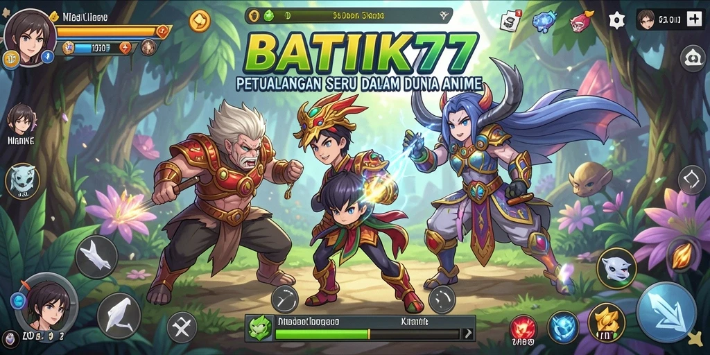 Gameplay seru BATIK77 dengan karakter anime yang menawan.