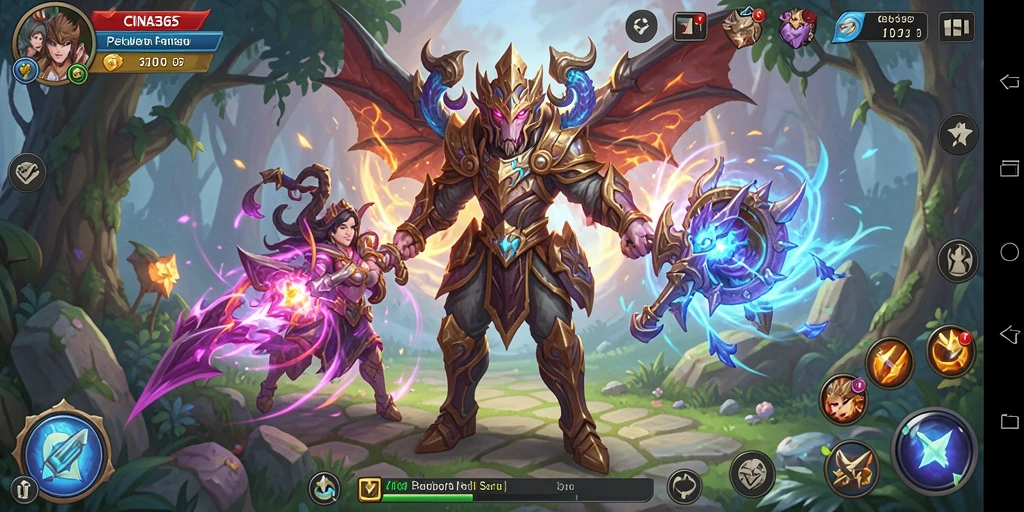 Tampilan gameplay CINA365 yang menarik dan penuh tantangan.