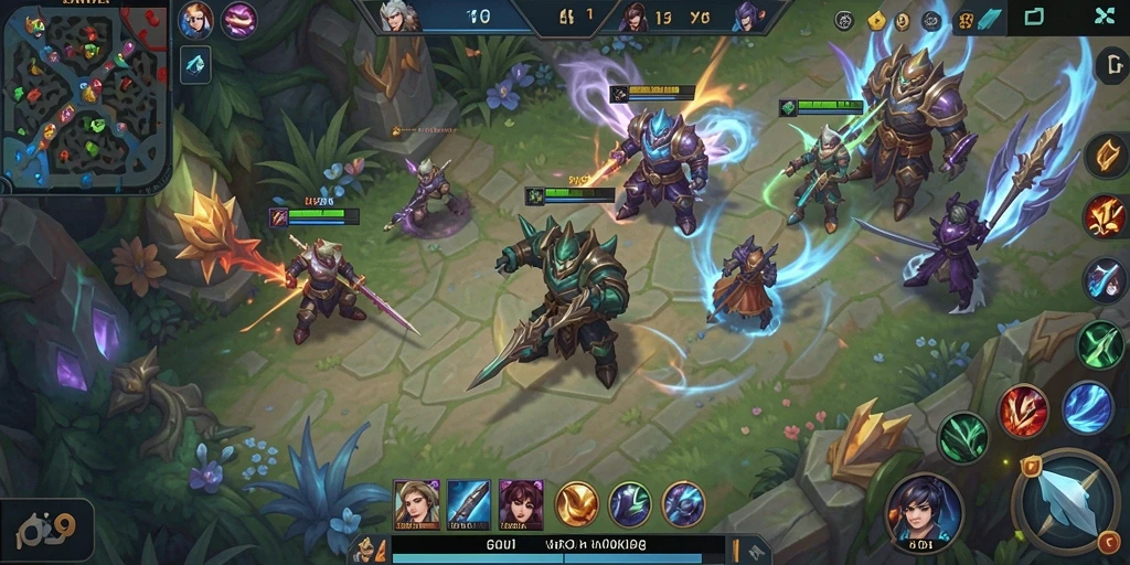 Tangkapan layar gameplay HOKI99 yang menampilkan aksi seru dan strategi tim.