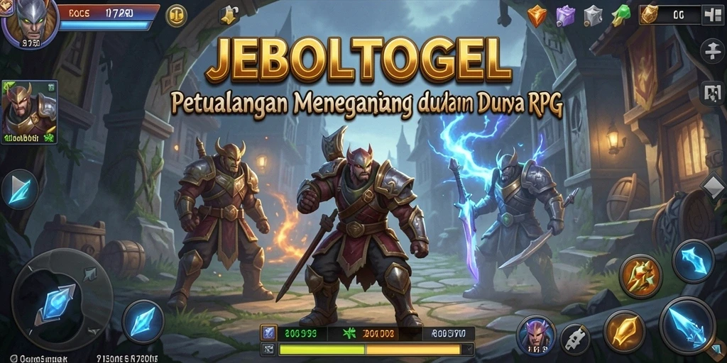 Screenshot JEBOLTOGEL menampilkan karakter dalam pertarungan mendebarkan.