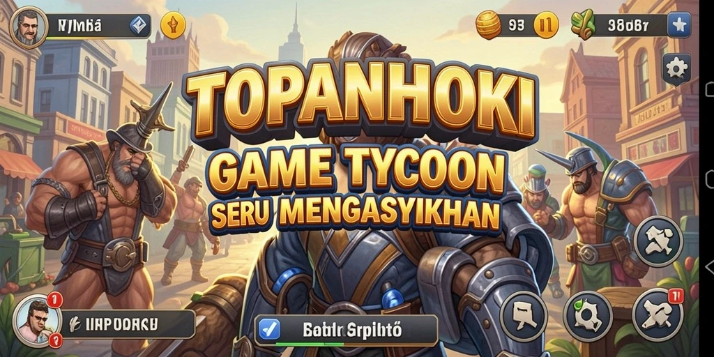 Screenshot dari gameplay seru TOPANHOKI yang menunjukkan aksi pertandingan hoki.