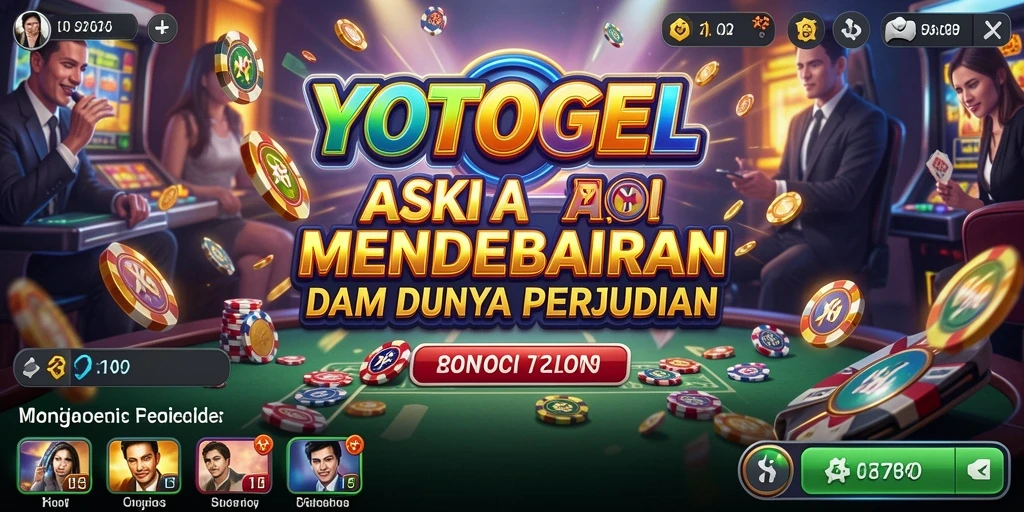 Screenshot YOTOGEL menampilkan gameplay mendebarkan dalam perjudian